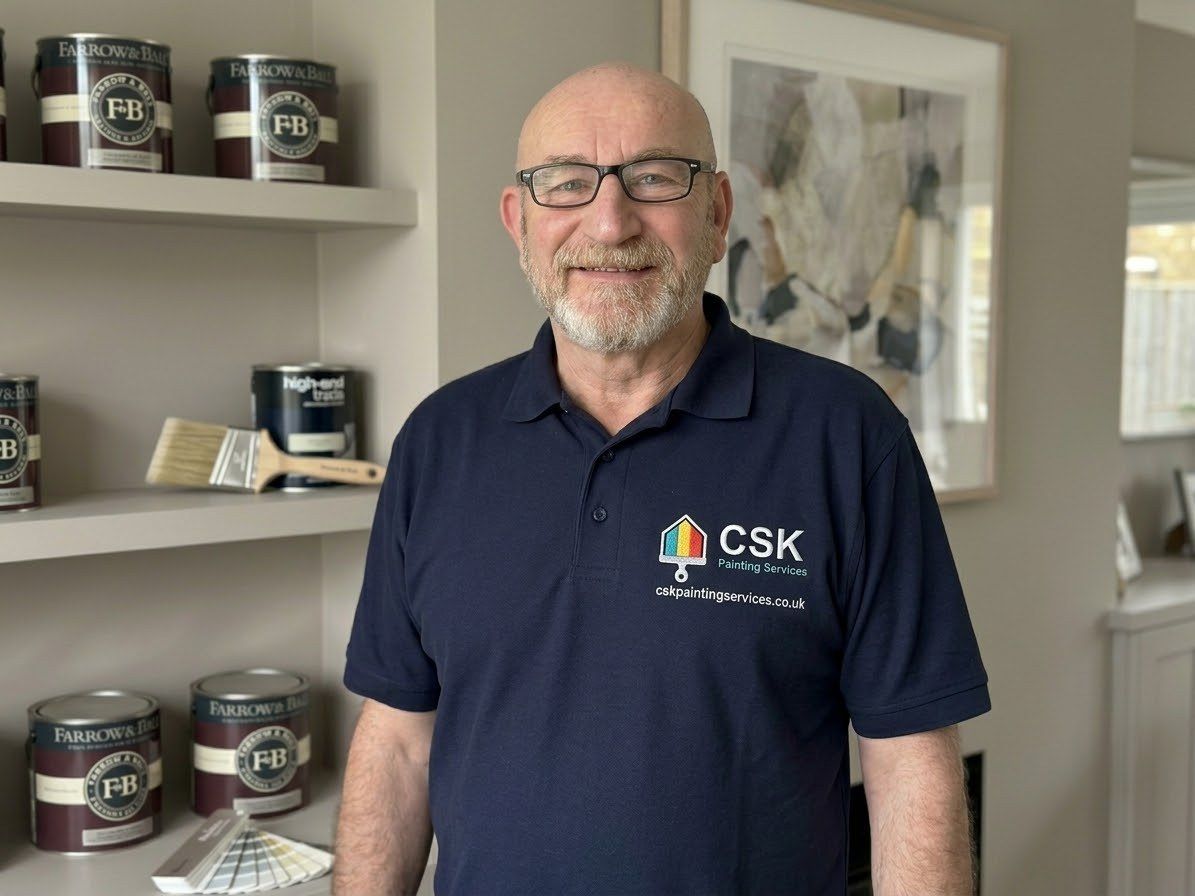 Chris Kelly of CSK Painting Services, painter and decorator in Hastings